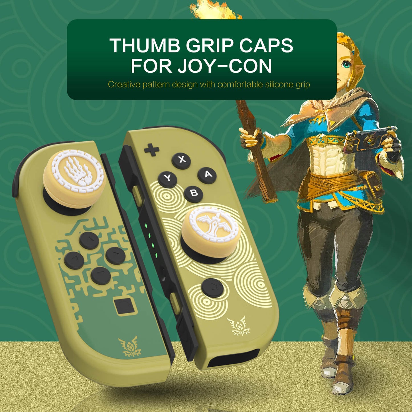 Nintendo Switch Thumb Grips - The legend of Zelda; tears of the kingdom Edition