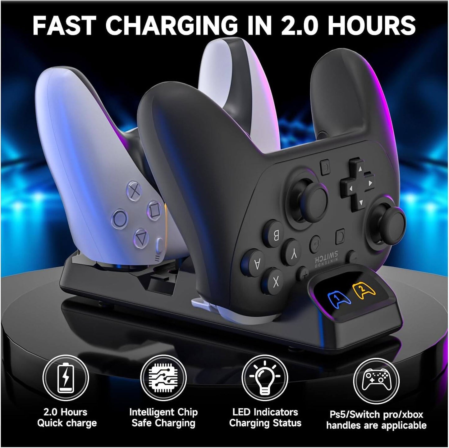 switch pro controller charger