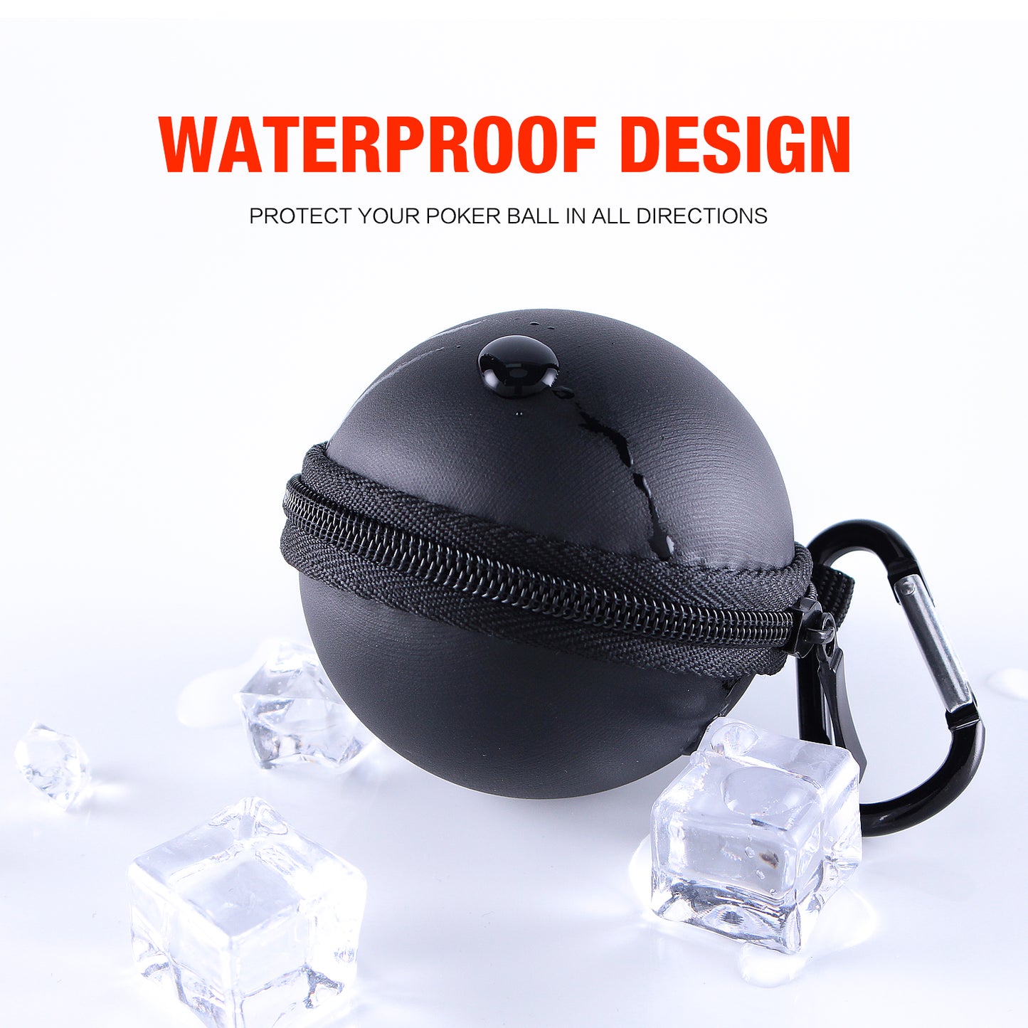 Carrying Case and Clear case for Nintendo Switch Poke Ball Plus Controller, Protective Case for Poke Ball Plus and Silicone Clear Case for Poke Ball Plus with 6 Thumb Stick Caps - Black - ECHZOVE