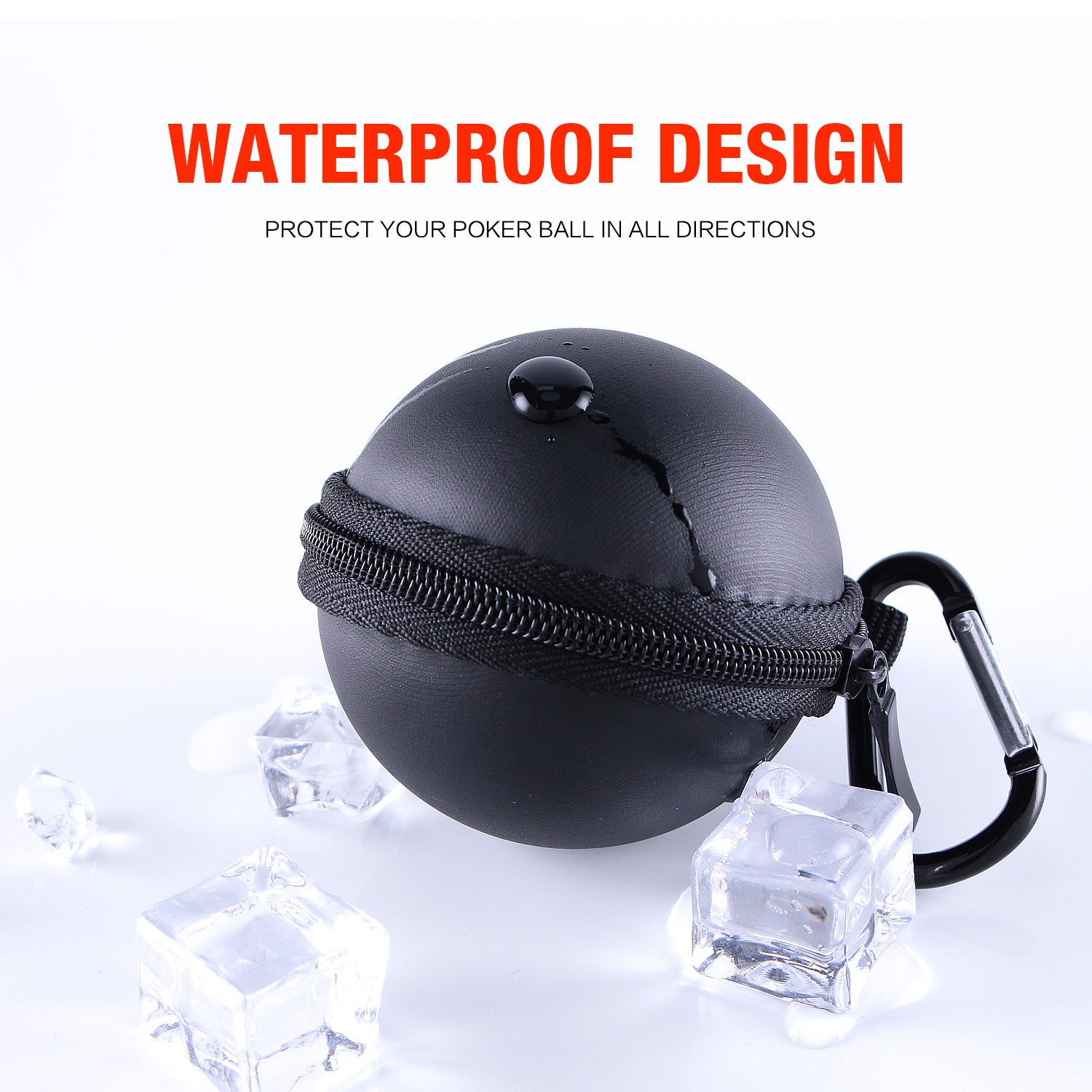 Carrying Case and Clear case for Nintendo Switch Poke Ball Plus Controller, Protective Case for Poke Ball Plus and Silicone Clear Case for Poke Ball Plus with 6 Thumb Stick Caps - Black - ECHZOVE