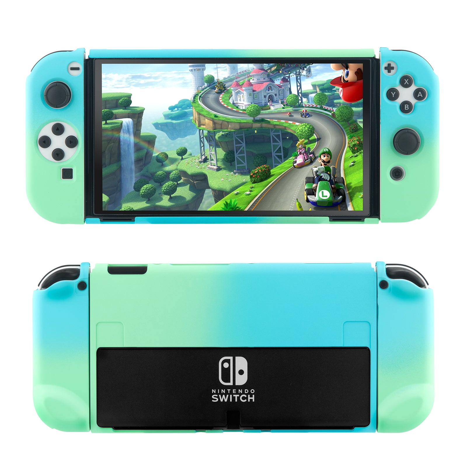 Switch OLED Protective Case, Nintendo Switch OLED Cover Case - BlueGre –  ECHZOVE