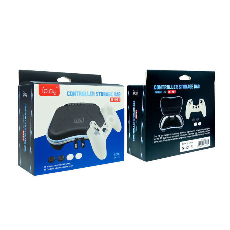 PS5 Controller Travel Case, Travel Accessories Kit Compatible with Playstation PS5 Dual Sense Wireless Controller - ECHZOVE