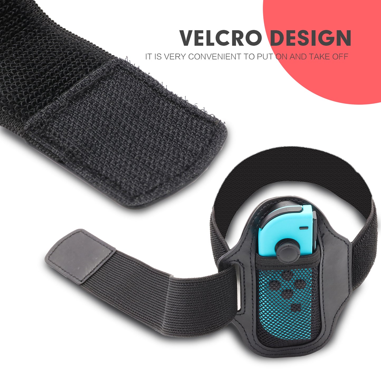 Leg Strap for Nintendo Switch Ring Fit Adventure - 2 Packs - ECHZOVE
