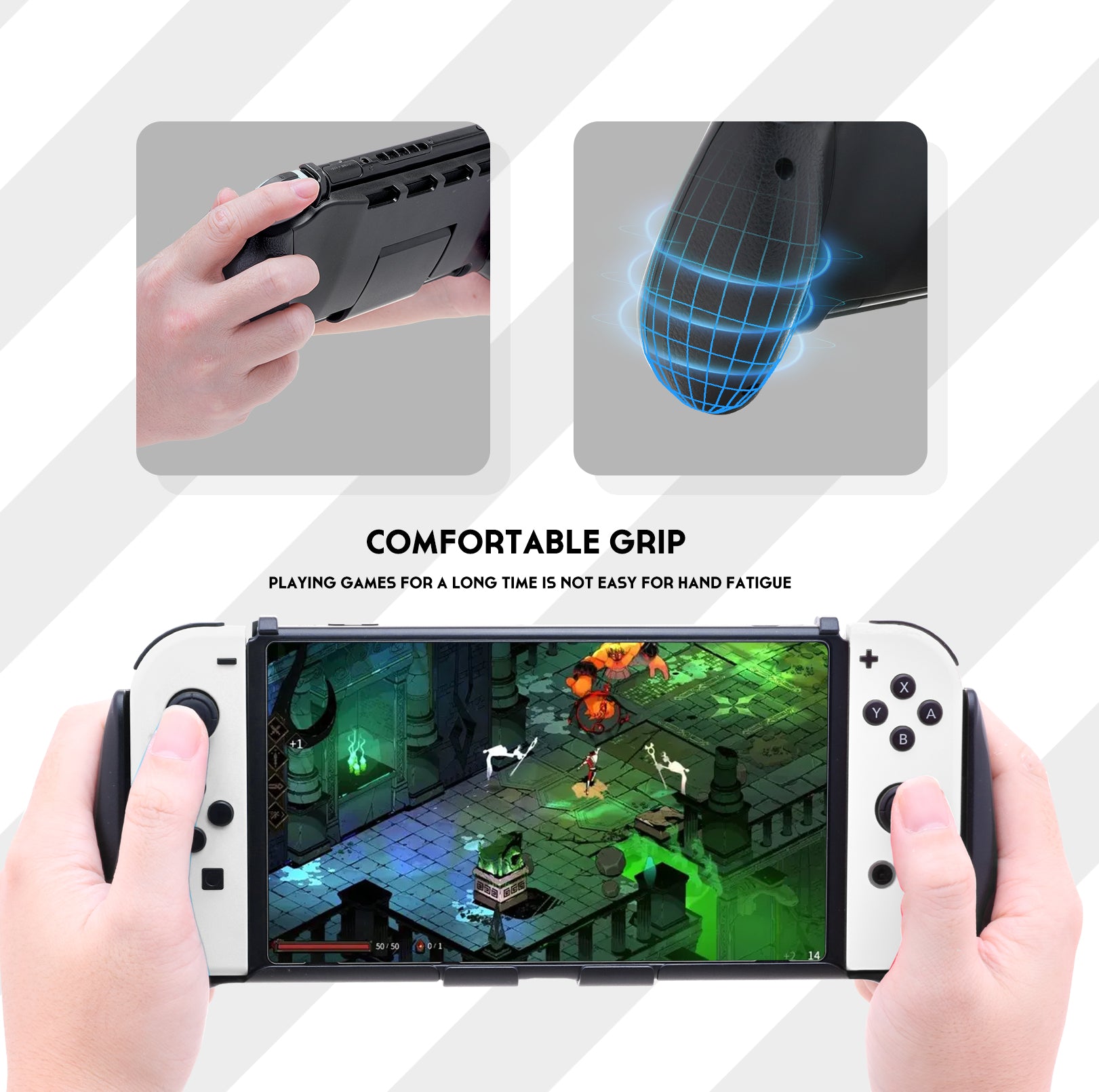 nintendo switch oled handle grip