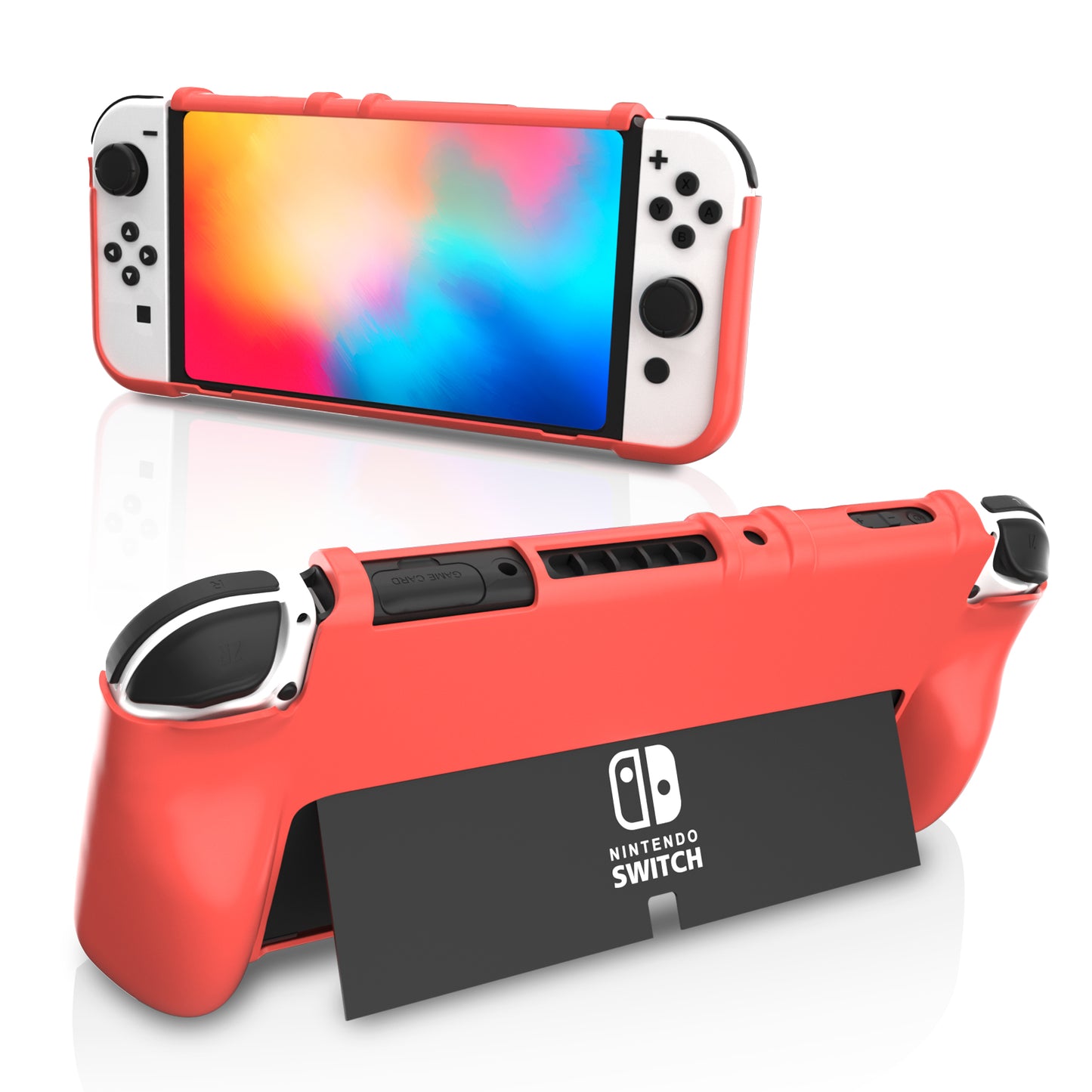 red switch oled case