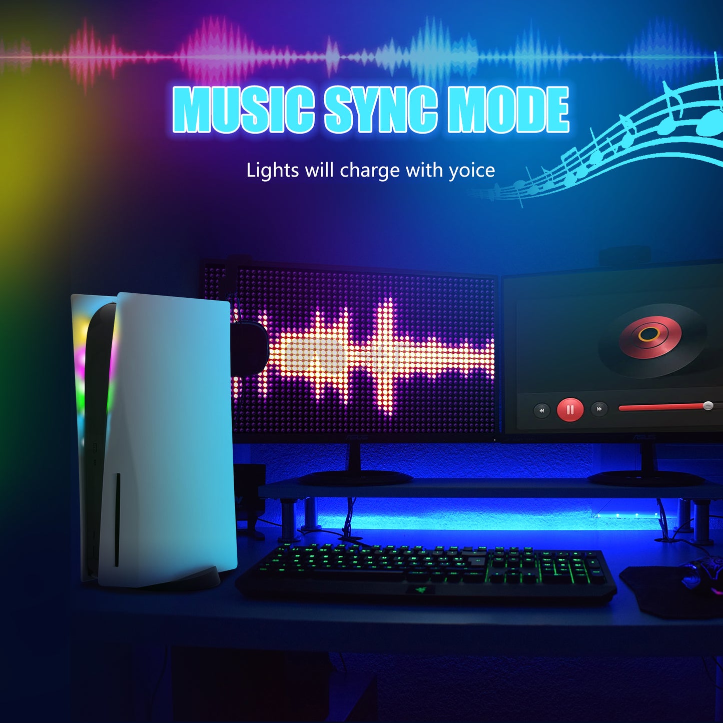 ps5 led light kit