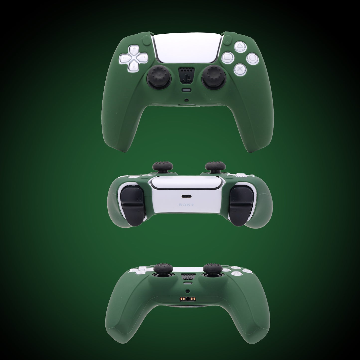 PS5 Controller Silicone Cover Case, PS5 Controller Skin - ECHZOVE