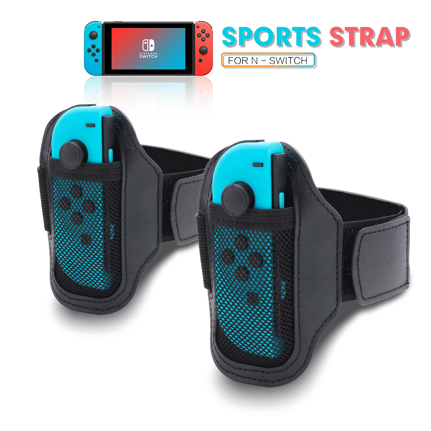 Leg Strap for Switch Ring Fit Adventure and Switch Sports - 2 Packs