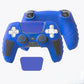 ECHZOVE PlayStation 5 Controller Cover Case, Anti-Slip Silicone Cover Skin for PS5 Wireless Controller with Thumb Grip Caps, Joystick Protectors and Cover Wrap Sticker - Blue