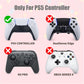 ECHZOVE PS5 Controller Cover Case, Anti-Slip Silicone Cover Skin Compatible with PS5 Controller with Thumb Grip Caps, Joystick Protectors and Cover Wrap Sticker - Pink