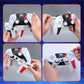 ECHZOVE PS5 Controller Cover, Anti-Slip Silicone Cover Skin Compatible with PS5 Controller with Thumb Grip Caps, Joystick Protectors (White 2 Packs)