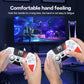 ECHZOVE PS5 Controller Cover, Anti-Slip Silicone Cover Skin Compatible with PS5 Controller with Thumb Grip Caps, Joystick Protectors (White 2 Packs)