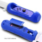 LED Game Sword for Nintendo Switch Joy-Con, Hand Grip for Skyward Sword Switch Game with Hand Strap - Dark Blue