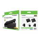 Dust Proof Cover for Xbox Series X Console, Adjustable Dust Filter Top Cover for Xbox Series X with Headset Bracket - Black