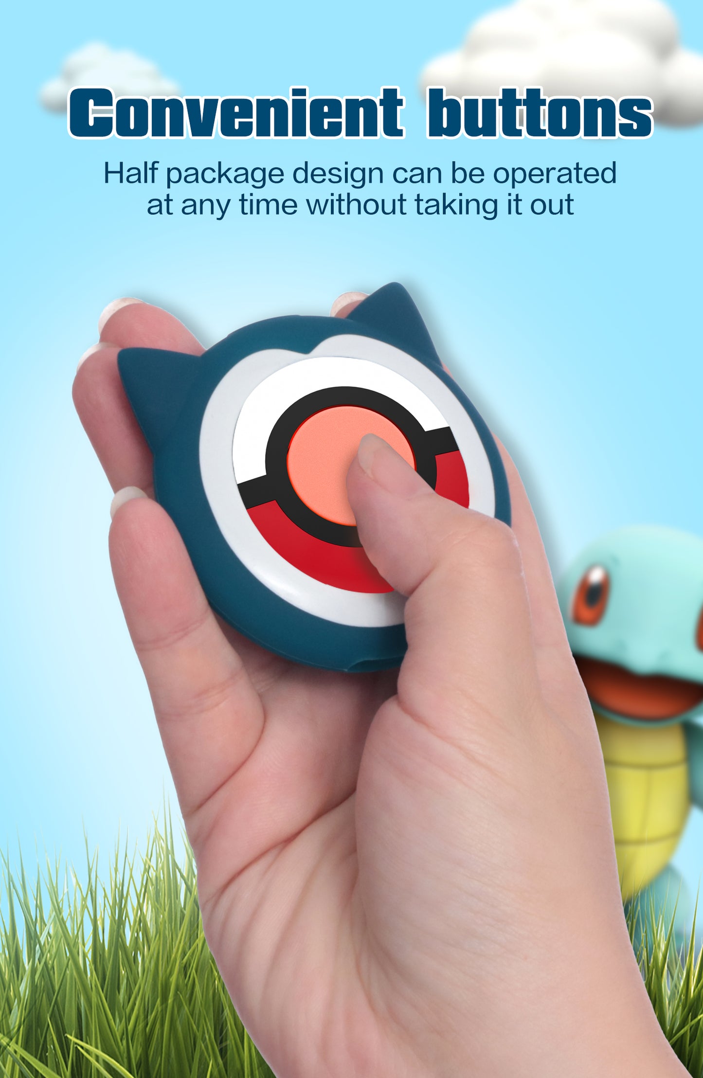 pokemon go plus+ silicone case