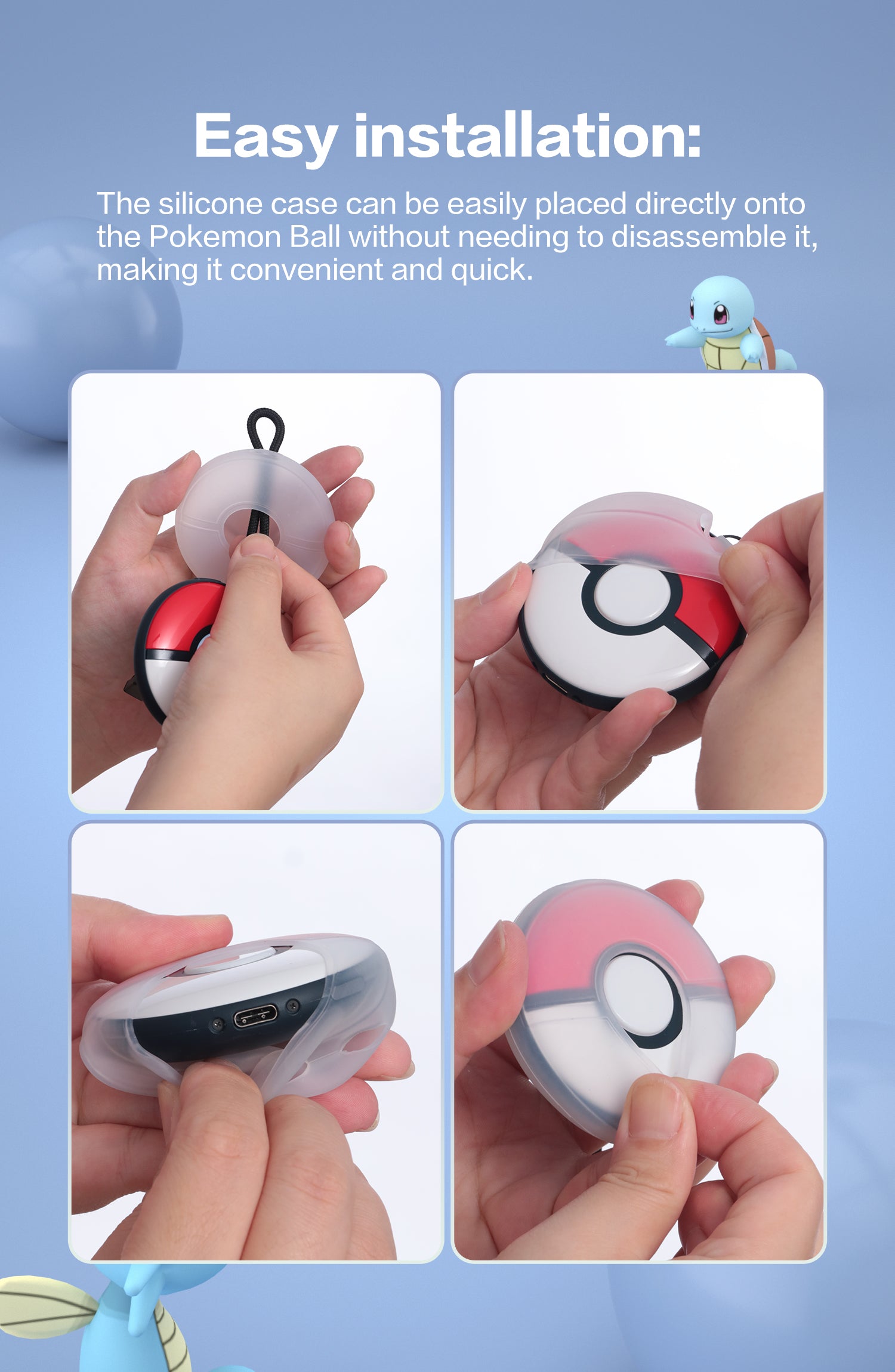 pokeon go plus+ case