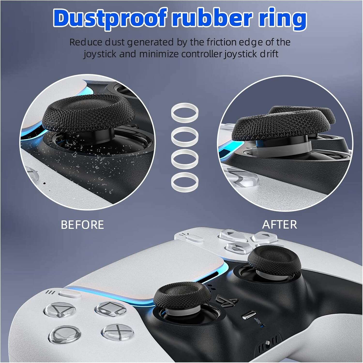 ECHZOVE PS5 Controller Cover Case – 30th Anniversary Limited Edition P