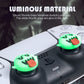 luminous ghost thumb grips for nintendo switch pro controller