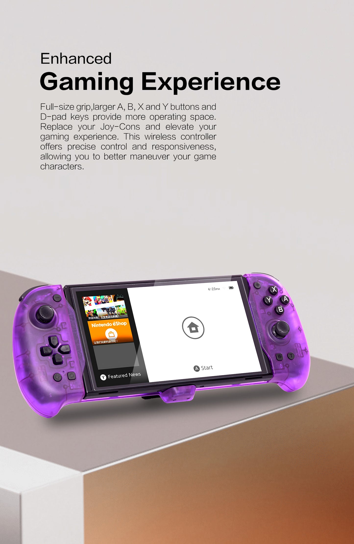 nintendo switch controller grip