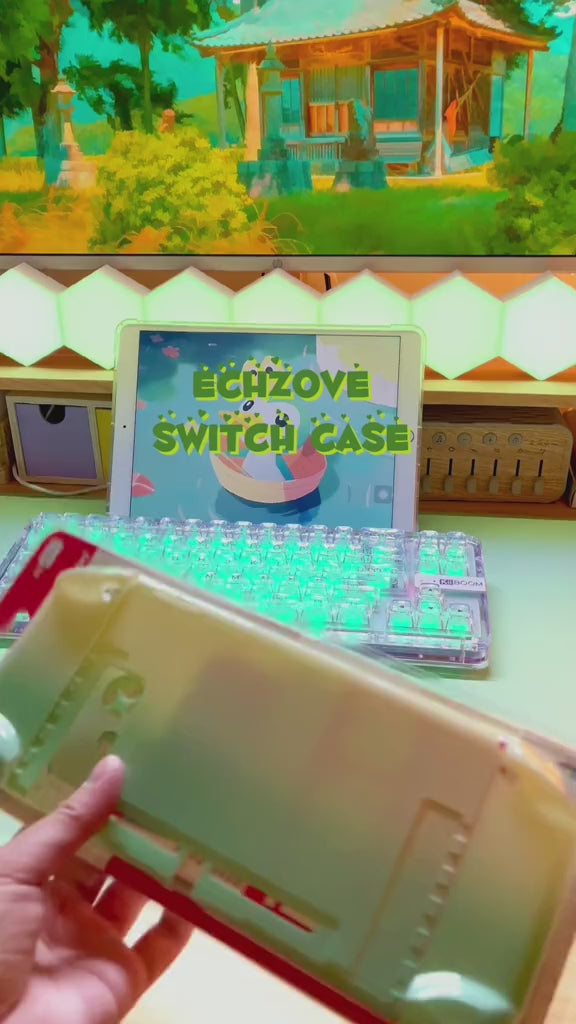 nintendo switch protective case green