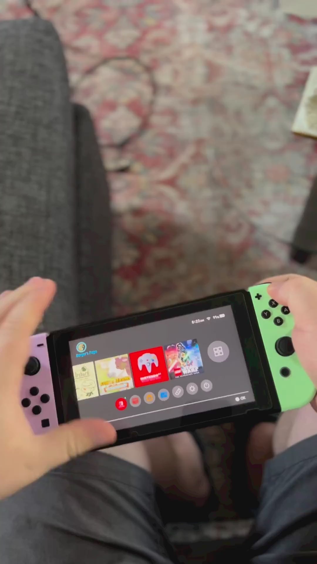 nintendo switch controller grip