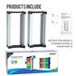 ECHZOVE Video Game Storage Tower – Durable, Modular Organizer for 46 PS5/PS4/Xbox Discs with Headset Hooks