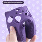 ECHZOVE Xbox Series S Controller Cover Case, Anti-Slip Silicone Skin with Thumb Grip Caps and Joystick Protectors - Purple