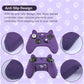 ECHZOVE Xbox Series S Controller Cover Case, Anti-Slip Silicone Skin with Thumb Grip Caps and Joystick Protectors - Purple