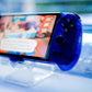 nintendo switch controller grip blue