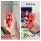 ECHZOVE Grip for Switch Fitness Boxing, Handle for Nintendo Switch Boxing - 2 Packs (Black)