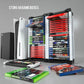 ECHZOVE Video Game Storage Tower – Durable, Modular Organizer for 46 PS5/PS4/Xbox Discs with Headset Hooks