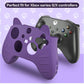 ECHZOVE Xbox Series S Controller Cover Case, Anti-Slip Silicone Skin with Thumb Grip Caps and Joystick Protectors - Purple