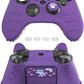 ECHZOVE Xbox Series S Controller Cover Case, Anti-Slip Silicone Skin with Thumb Grip Caps and Joystick Protectors - Purple