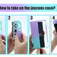 Nintendo Switch OLED Protective Case, Nintendo Switch OLED Colorful Case - Purple Blue