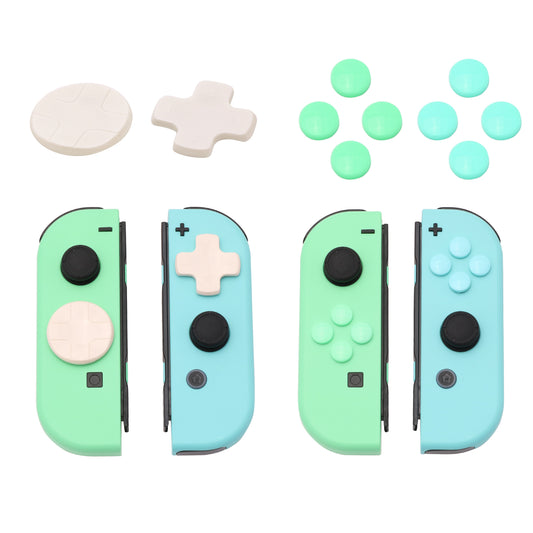 Switch Button Cap Set, Switch Dpad and Switch Button Caps for Animal Crossing Switch - ECHZOVE