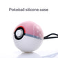Carrying Case and Clear case for Nintendo Switch Poke Ball Plus Controller, Protective Case for Poke Ball Plus and Silicone Clear Case for Poke Ball Plus with 6 Thumb Stick Caps - Black - ECHZOVE