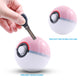 Carrying Case and Clear case for Nintendo Switch Poke Ball Plus Controller, Protective Case for Poke Ball Plus and Silicone Clear Case for Poke Ball Plus with 6 Thumb Stick Caps - Black - ECHZOVE