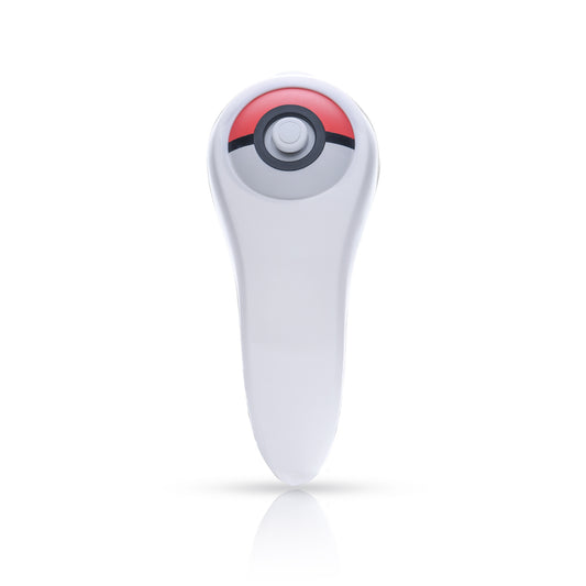 Grip for Poke Ball Plus Controller, Holder for Switch Poke Ball Plus with 2 Thumb Stick Covers - White - ECHZOVE