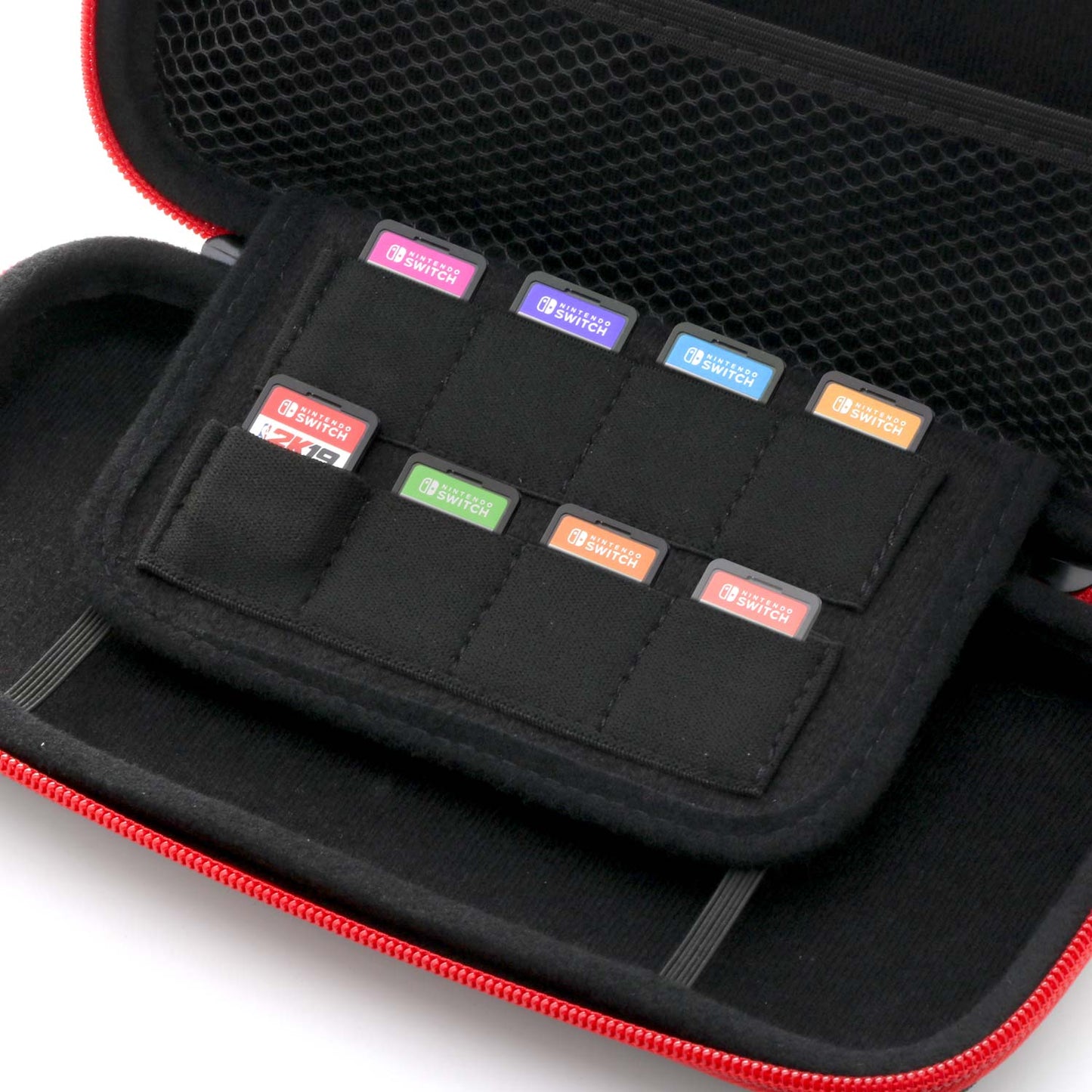 Hard Carrying Case for Nintendo Switch Lite with 8 Games Cartridges - ECHZOVE