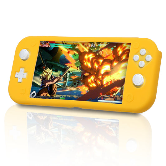 OLYGIVE Silicone Case for Nintendo Switch Lite - Yellow - ECHZOVE