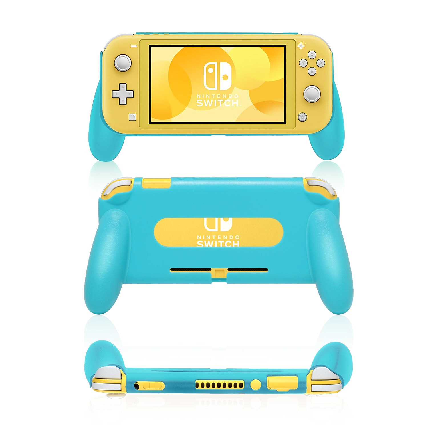 Grip for Nintendo Switch Lite, Comfortable and Ergonomic Switch Lite Grip - Accessories for Nintendo Switch Lite (Blue) - ECHZOVE