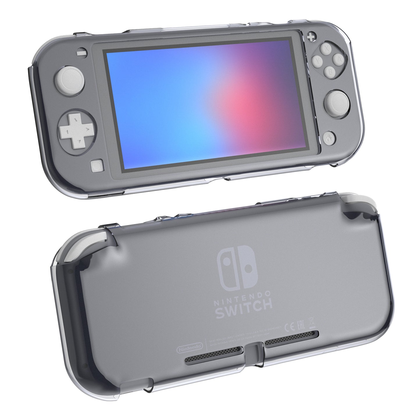 Protective Case for Nintendo Switch Lite, Hard Clear Case for Nintendo Switch Lite - ECHZOVE