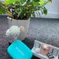 WUXIDIXI Key Holder Case, Silicone Key Holder Organizer - Blue - ECHZOVE