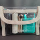 WUXIDIXI Clear PVC Bag with Button, Small Storage Bas for Cards, Coins, Money and etc. - ECHZOVE