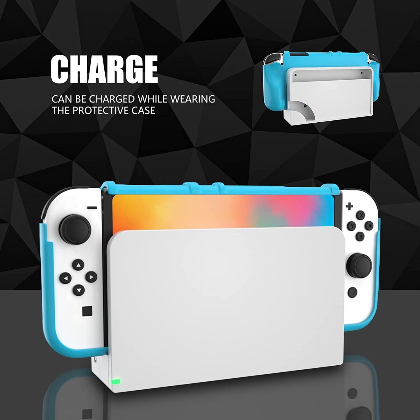 nintendo switch oled dockable case