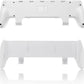 Switch OLED Grip, Comfortable and Ergonomic Gaming Portable Protective Handheld Grip, Joy Con and Switch OLED Control, Accessories for Switch 2021 with Game Slots and Kickstand - White