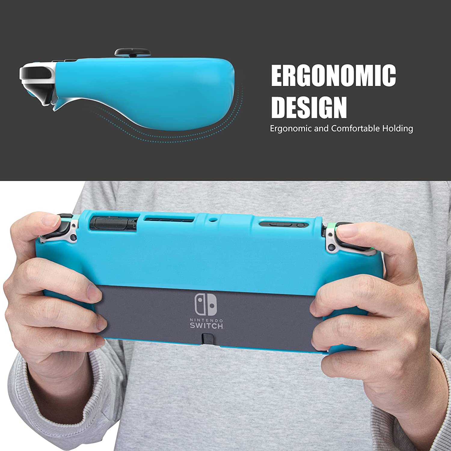 nintendo switch oled grip case