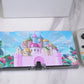 Switch OLED Protective Case, Switch OLED Hard Console Case and Switch OLED Joy Con TPU Case with Thumb Grip Caps - Castle Theme