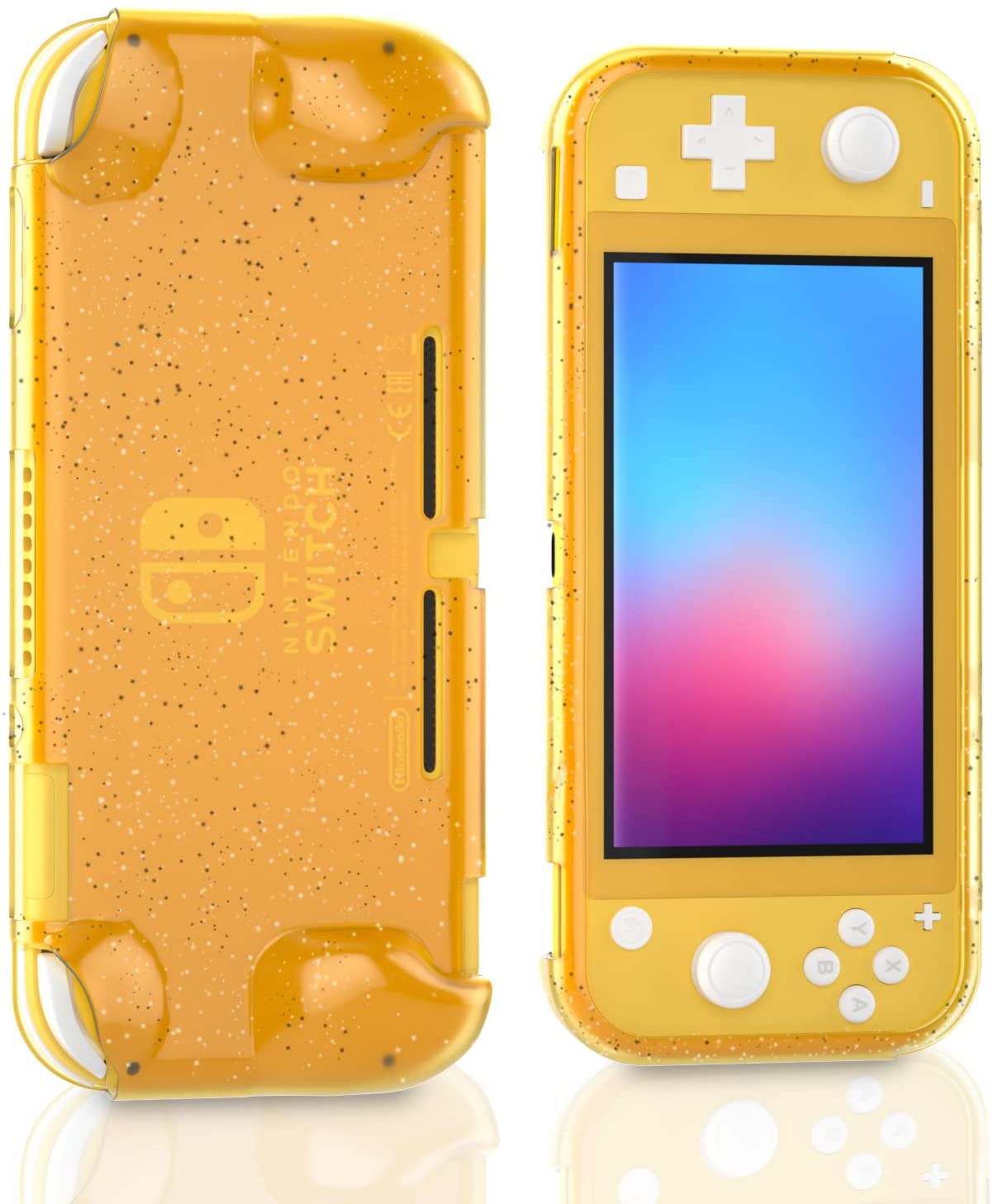 nintendo switch lite yellow case