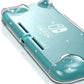 switch lite glitter clear case